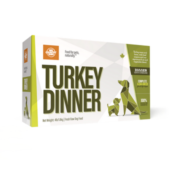 Big Country Raw BCR - Turkey Dinner Carton - 4lbs