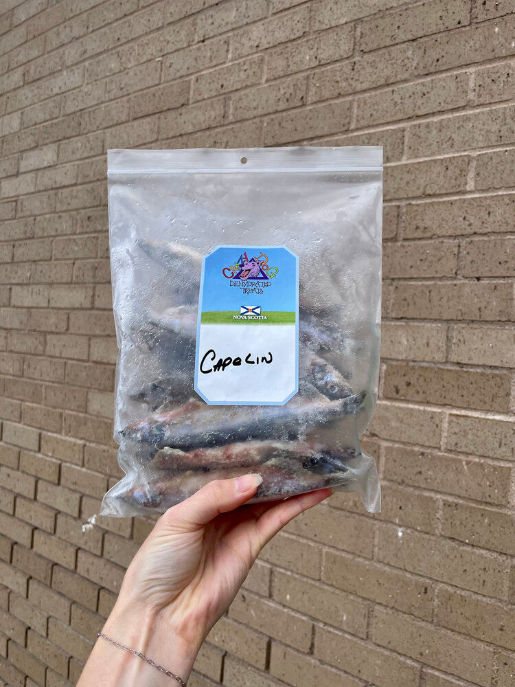 Crazy Dog Dehydrated Treats Crazy Dog - Frozen Capelin - 1lb