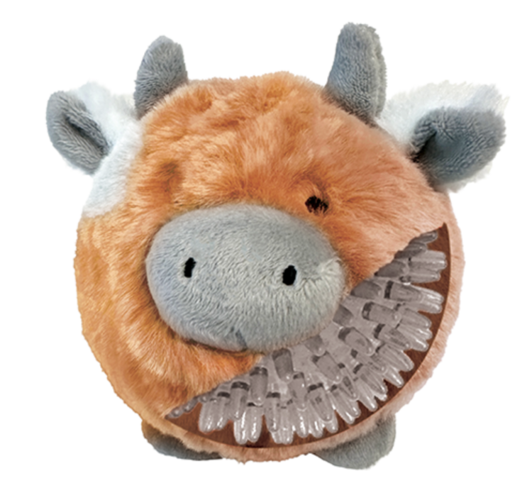 Fou Fou Dog FouFit - Fuzzy Spike Ball - Small (3.5")