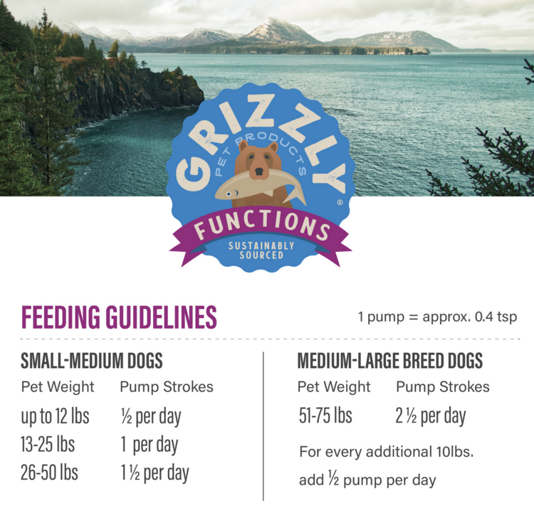 Grizzly Pet Grizzly Pet - Krill Oil - 8oz