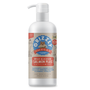 Grizzly Pet Grizzly Pet - Salmon Plus Oil   16oz
