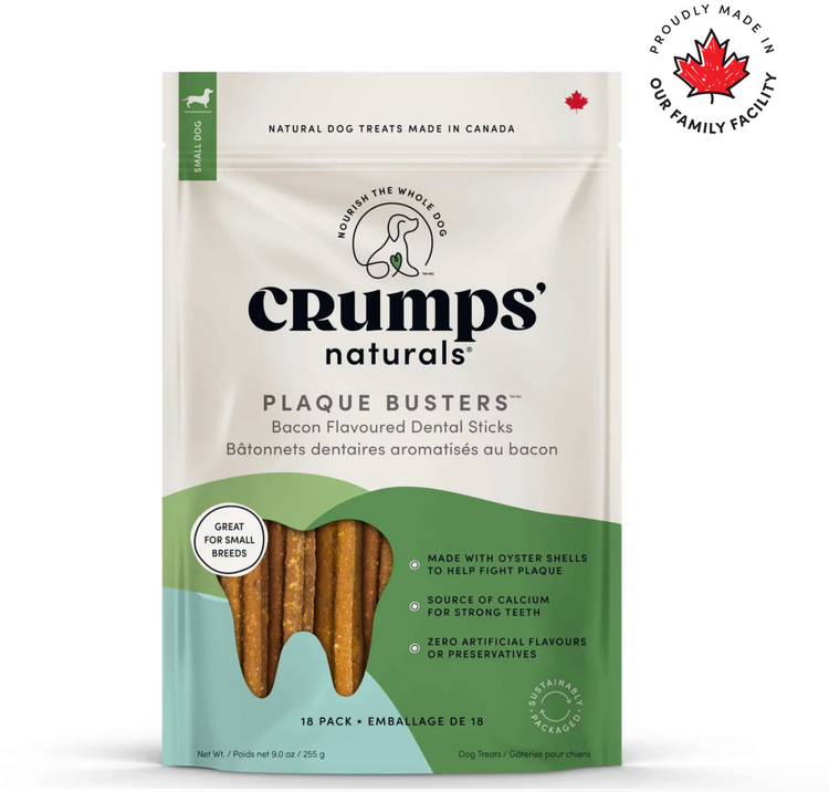 Crumps' Naturals Crumps - Plaque Busters - Bacon