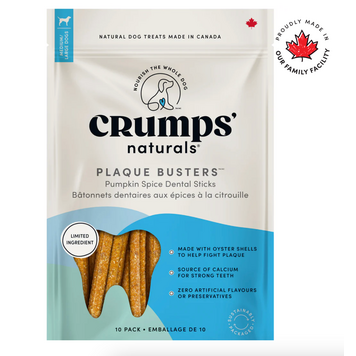 Crumps' Naturals Crumps - Plaque Busters - Pumpkin Spice