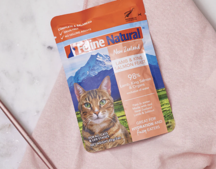 Feline Natural Feline Natural - Pouch - Lamb & King Salmon - 3oz