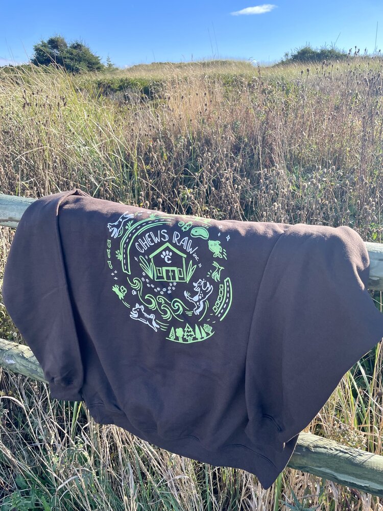 CHEWS CHEWS - Crewneck - Chocolate Brown