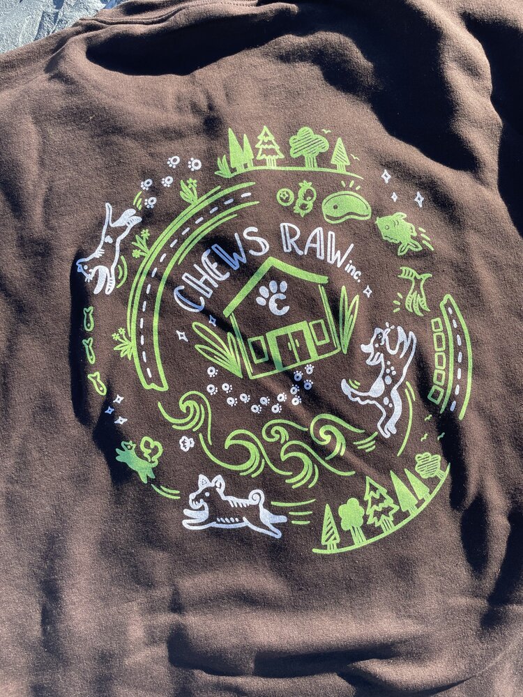 CHEWS CHEWS - Crewneck - Chocolate Brown