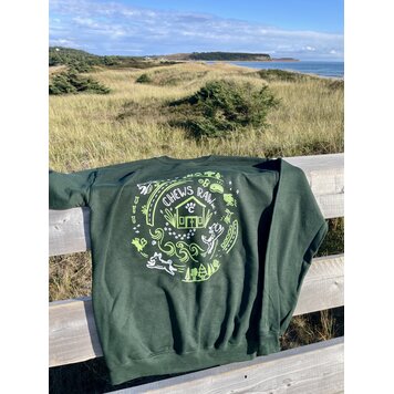 CHEWS CHEWS - Crewneck - Forest Green