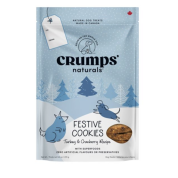 Crumps' Naturals Crumps - Festive Cookie - Turkey & Cranberry - 270g