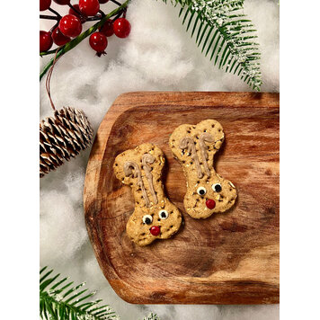 The Barkery The Barkery - Reindeer Ginger Bone