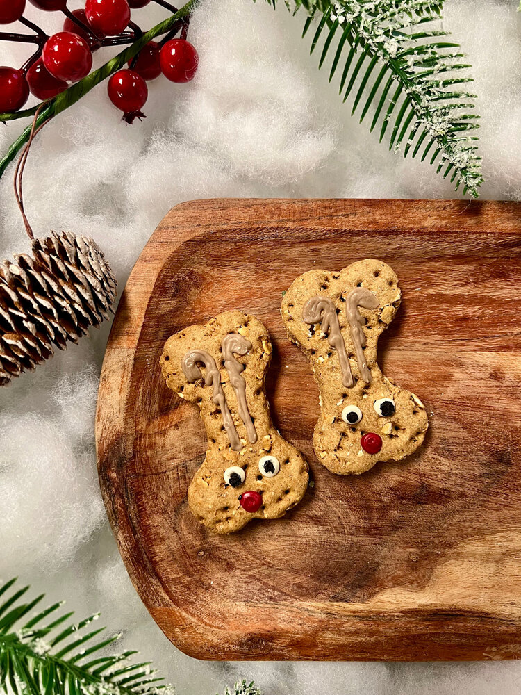 The Barkery The Barkery - Reindeer Ginger Bone