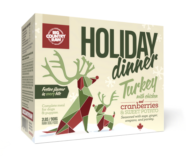Big Country Raw BCR - Holiday Dinner - 2lbs