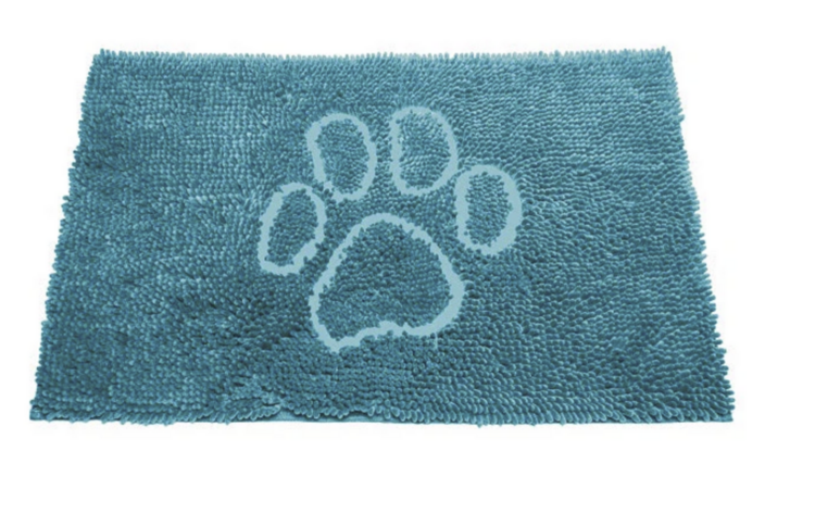 Dog Gone Smart Dirty Dog Doormat - Pacific Blue