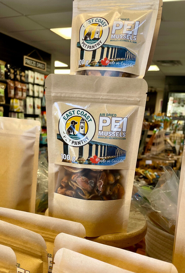 East Coast Pet Pantry East Coast Pet Pantry - PEI Mussels - 100g