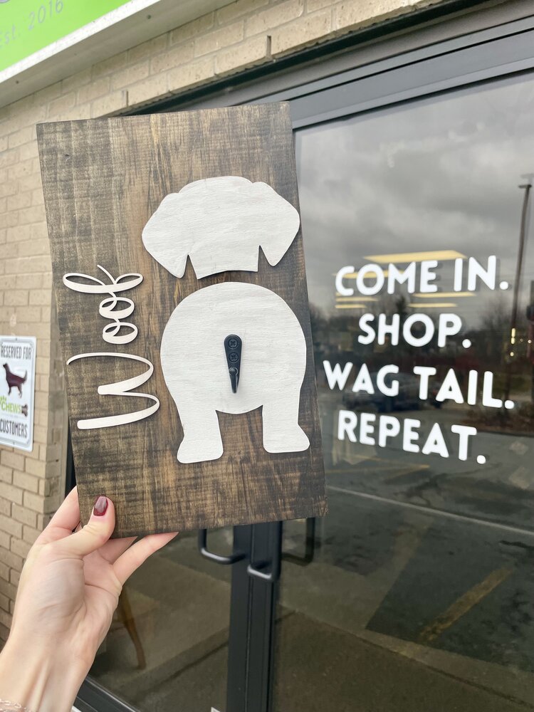 CJI Studios CJI Studios - Wood Sign - Woof