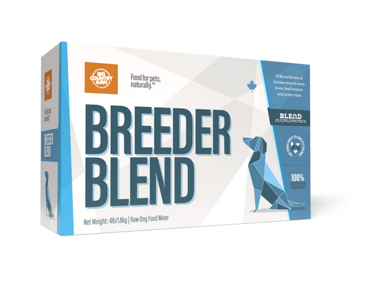 Big Country Raw BCR - Breeder Blend Carton - 4lbs