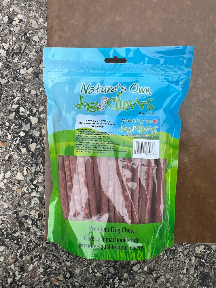 Nature's Own Nature's Own - Beef Meat Sticks - 454g