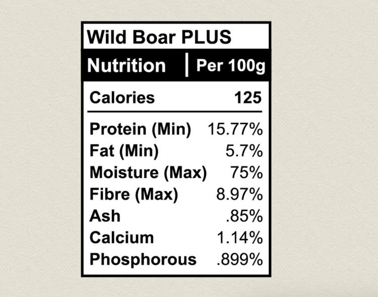 K9 Choice K9 Choice - Wild Boar Plus - 20lbs