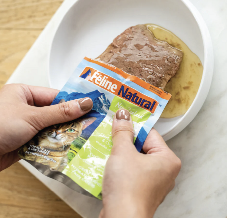 Feline Natural Feline Natural - Pouch - Chicken & Lamb Feast  - 3oz