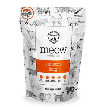The New Zealand Pet Food Co. NZPF - MEOW - Venison Lung - 50g