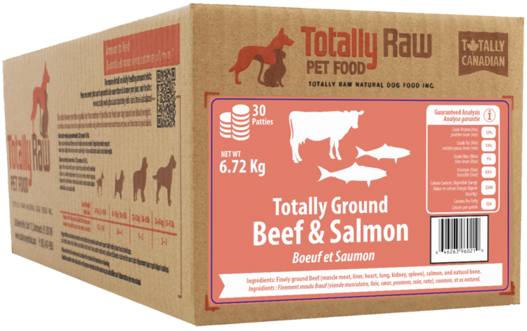 Totally Raw Totally Raw - Beef & Salmon - 15lbs