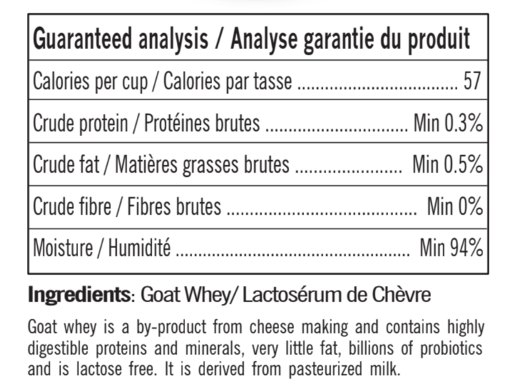 Happy Days Happy Days - Fermented Goat Whey - 975ml