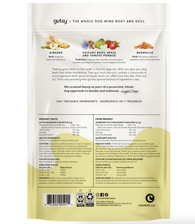 Crumps' Naturals Crumps - Gutsy Bites - Happy