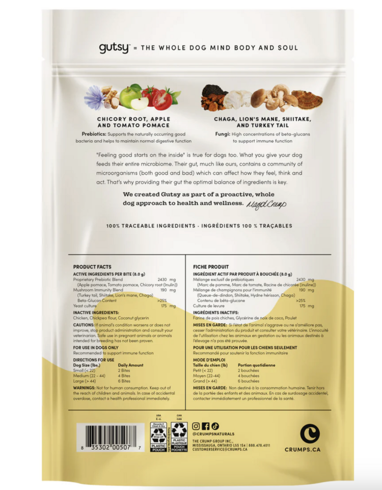 Crumps' Naturals Crumps - Gutsy Bites - Immune