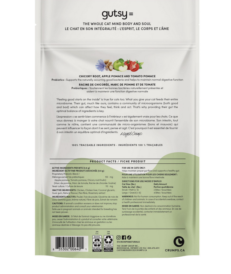 Crumps' Naturals Crumps - CAT - Gutsy Bites - Balance - 90g