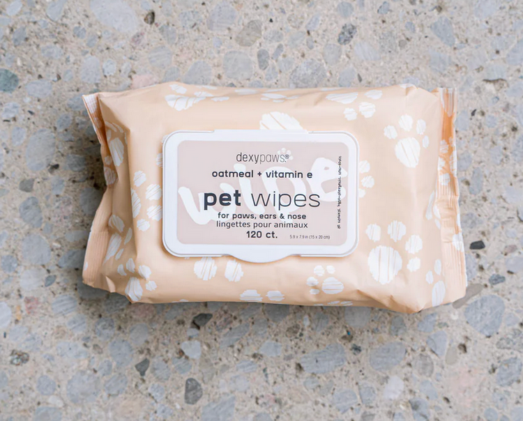 Dexy Paws Dexy Paws - Cleansing Wipes - Oatmeal - 120ct