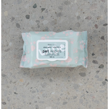 Dexy Paws Dexy Paws - Cleansing Wipes - Aloe - 120ct
