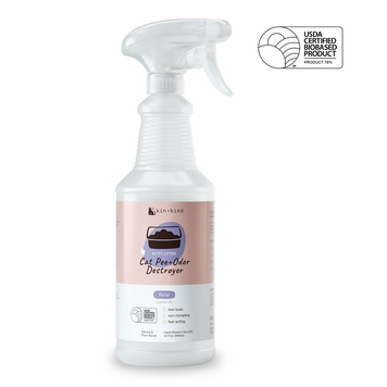 Kin & Kind Kin & Kind - Odour/Stain Spray - Kitty Litter - Floral - 32oz