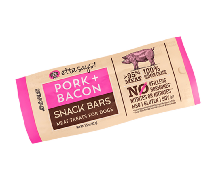 Etta Says Etta Says - Snack Bar - Pork & Bacon - 1.5oz