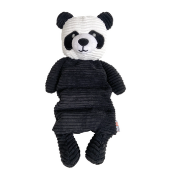 Fou Fou Dog FFB - Corduroy Squeak'n Tube - Panda