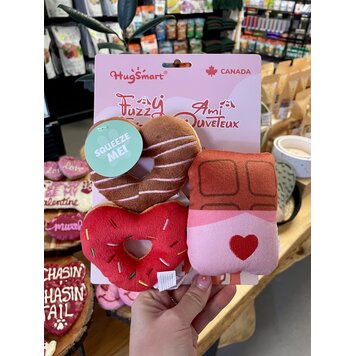 Hugsmart Hugsmart - Miniz 3pk - Donuts & Chocolate