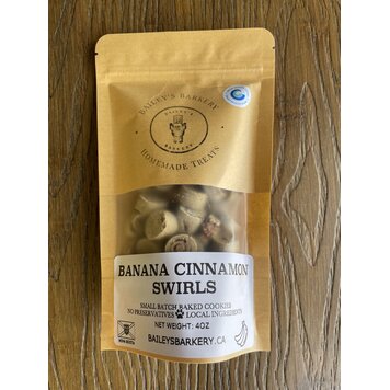 Bailey's Barkery Bailey's Barkery - Banana Cinnamon Swirl- 4oz