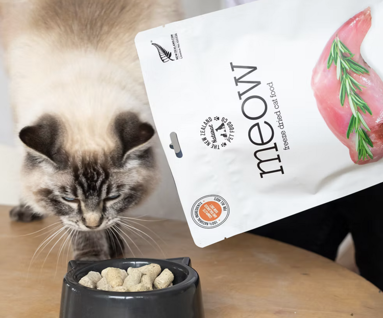 The New Zealand Pet Food Co. NZPF - MEOW - Freeze Dried - Duck Recipe