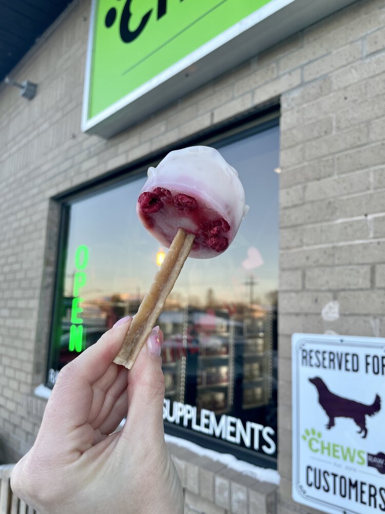 CHEWS CHEWS - Valentine's Rose Pupsicle