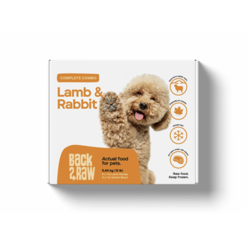 Back2Raw Back2Raw - Complete - Lamb & Rabbit Combo - 12lbs