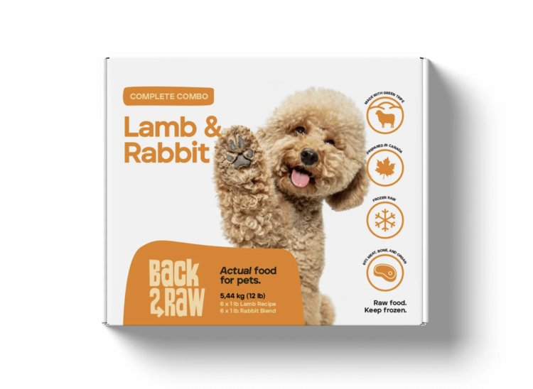 Back2Raw Back2Raw - Complete - Lamb & Rabbit Combo - 12lbs