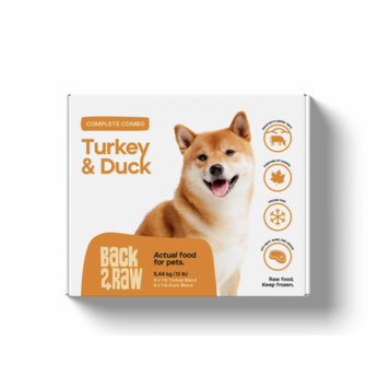 Back2Raw Back2Raw - Complete - Turkey Blend & Duck Blend - 12lbs