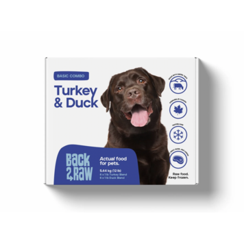 Back2Raw Back2Raw - Basic - Turkey & Duck Combo - 12lbs