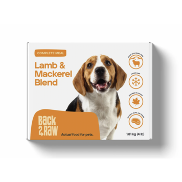Back2Raw Back2Raw - Complete - Lamb & Mackerel - 4lbs