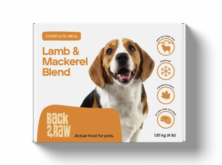 Back2Raw Back2Raw - Complete - Lamb & Mackerel - 4lbs