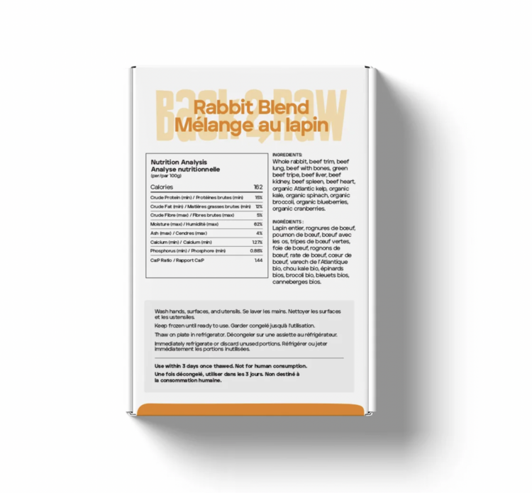 Back2Raw Back2Raw - Complete - Rabbit Blend - 4lbs