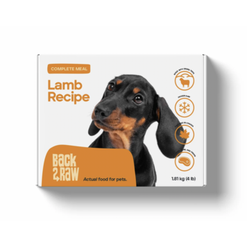 Back2Raw Back2Raw - Complete - Lamb Recipe - 4lbs