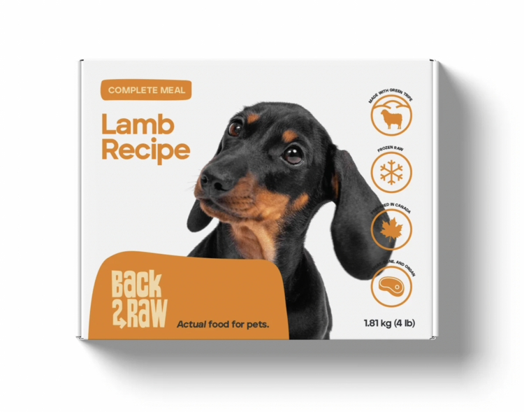 Back2Raw Back2Raw - Complete - Lamb Recipe - 4lbs
