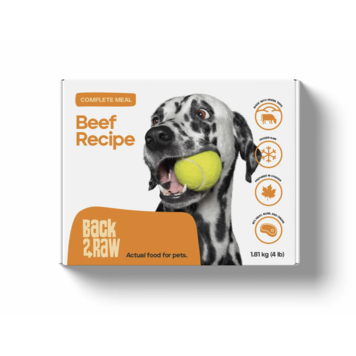 Back2Raw Back2Raw - Complete - Beef Recipe - 4lbs