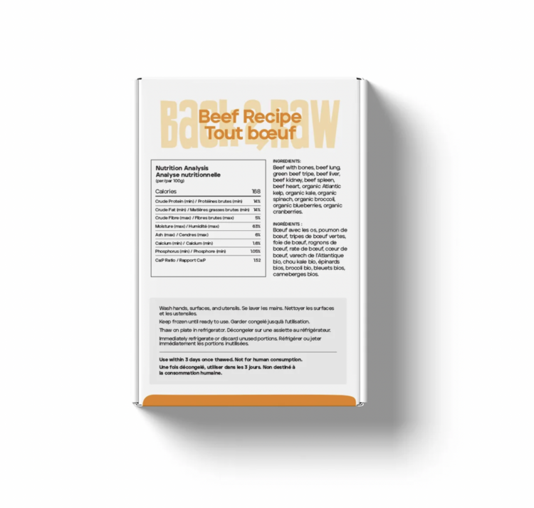 Back2Raw Back2Raw - Complete - Beef Recipe - 4lbs