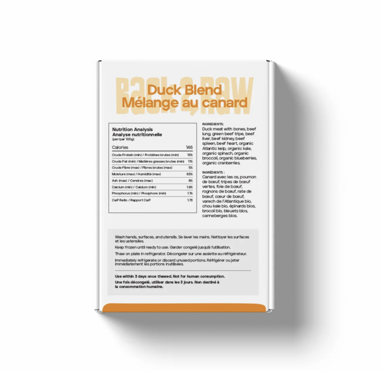 Back2Raw Back2Raw - Complete - Duck Blend - 4lbs
