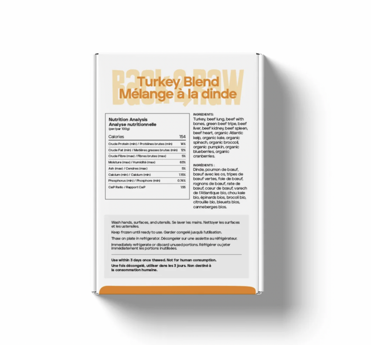 Back2Raw Back2Raw - Complete - Turkey Blend - 4lbs